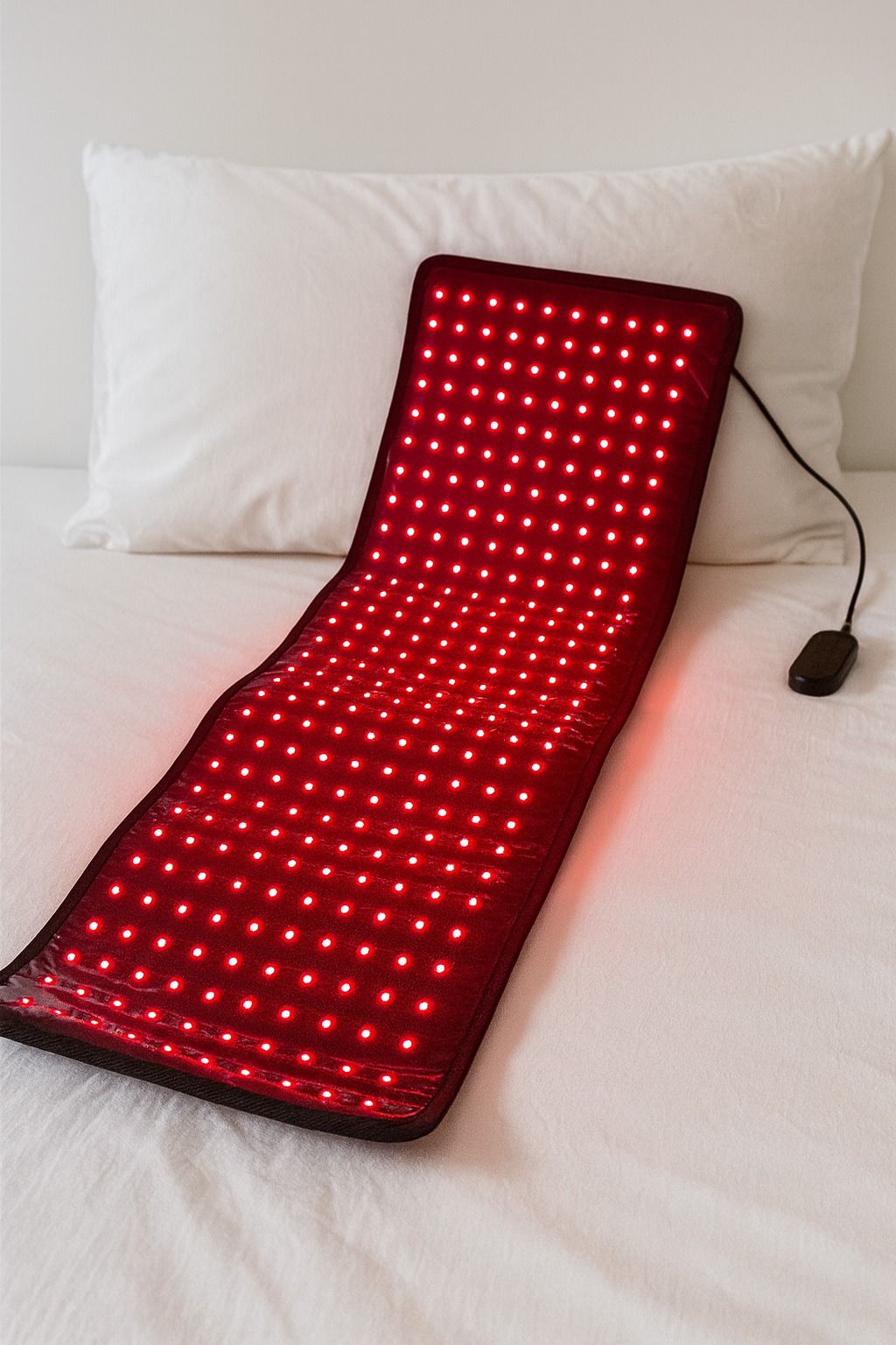 LumiBelt - Multifunkciós alhasi pánt 360 LED 2 hullámhossz