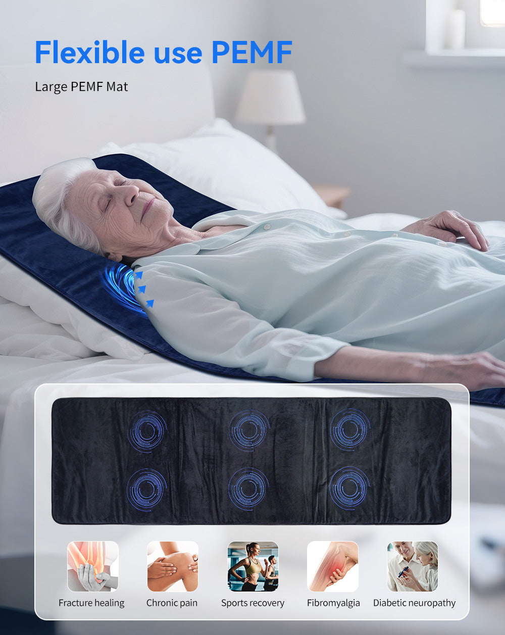 MagniPulse Matrac PEMF 200x60cm